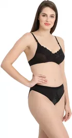 Silk Blend Lingerie Set for Women 