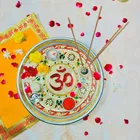 Mangal Bhavan Om Pooja Thali, 1 pc
