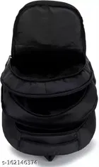 Nylon Backpack for Men & Women, Black