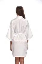 Satin Solid Babydoll for Women 