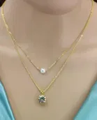 Gold Plated Alloy Pendants for Women