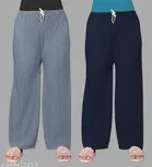 Palazzos for Women, Pack of 2 