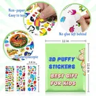 Oddy Cartoon Puffy 3D Pvc Cute Mix Stickers Funny For Kids On Gifts 
