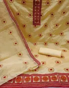 Chanderi Cotton Unstitched Dress Material for Women 