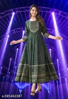 Acrylic Kurti for Women, Blue 