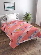 Polycotton Single Bed Quilt Cover Duvet Cover Rajai Cover Blanket Cover with Zipper 