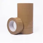 BOPP Self Adhesive Brown Tape , 2 inch or 48mm x 50 meters (Pack of 6 Roll)