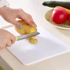 Plastic Chopping Board with Knife 