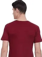Half Sleeves Printed Round Neck T-Shirt for Men 