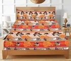 Polycotton Queen Size Bedsheet with Pillow Cover 