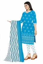 शारदा क्रिएशन क्रेप फ्लोरल प्रिंट सलवार सूट अस्टीचड 