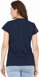 Round Neck Printed T-Shirt for Women & Girls 