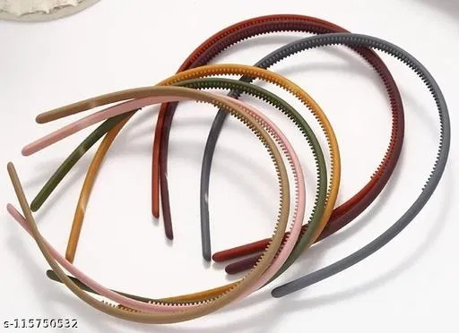 Hair Bands for Women, Pack of 12 (Multicolor)