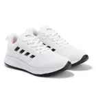 Sports Shoes for Men, White & Black 