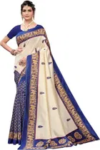 Mysore Silk Printed Saree for Women 