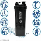 Plastic Gym Shaker and Sipper 