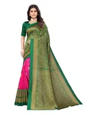 Women's Printed Saree with Blouse Piece 