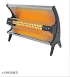 Aluminium Room Heater (Black & Silver, 1000 W)