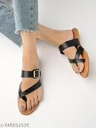 Shoetopia Flat Black Size 6.0
