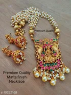 Alloy Necklace with Earrings for Women 