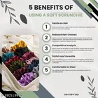 Pack of 12 Scrunchies for Women 