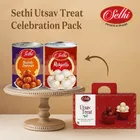 सेठी रसगुल्ला 1 kg + गुलाब जामुन 1 Kg