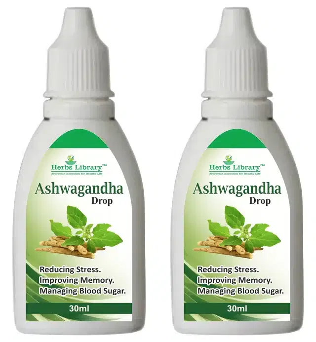 Nutrocopia Ashwagandha Drops (Pack of 2, 30 ml)