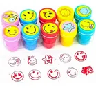 Smile Stamps for Kids (Multicolor, Pack of 10)