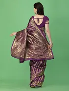Pure Silk Woven Printed Saree for Women 