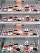PVC Printed Refrigerator Top Cover with Mats 