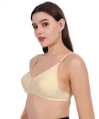 Cotton Bra for Women, Multicolour, Pack of 3 