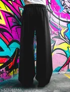 Cotton Payjama for Women, Black 