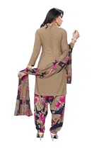 Yashika Unstitched Crepe Salwar Suit Material 