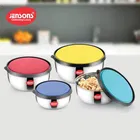 stainless steel Storage Container, Steel Set of 3