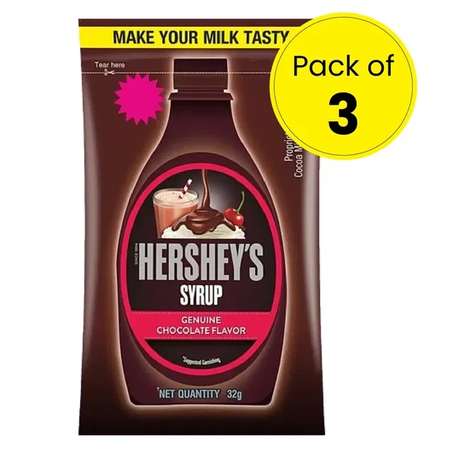 Hershey'S Chocolate Syrup 3X30 g (Pack Of 3)