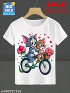 Round Neck Printed T-Shirt for Boys 