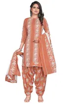 Cotton Unstitched Salwar Suit 