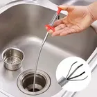 Pallavi Trading Sink Cleaning Spring Drain Pipe Stick, Silver