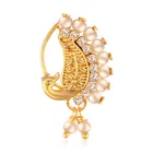 Designer Gold Plated Nosepin for Women 