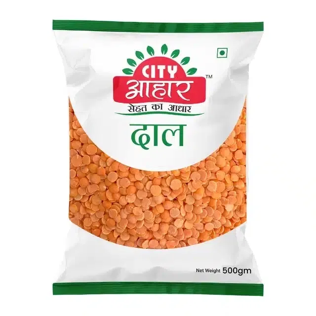 City Aahar Masoor Dal 500 g