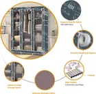 Plastic Printed Collapsible Wardrobe 