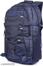 Polyester Backpack for Men & Women, Blue