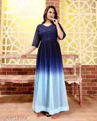 Sequinned Maxi Dress 
