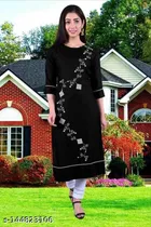 Viscose Rayon Printed Kurti for Women 