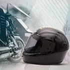 Konika Full Face Helmet ISI Marked strap for Bike & Scooty Riding Motorbike Helmet  