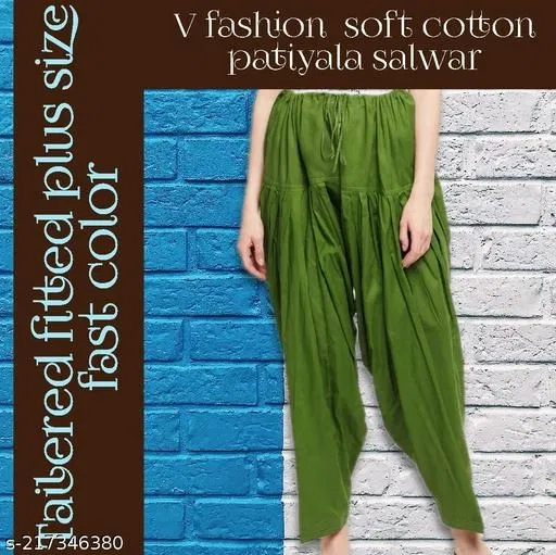 Salwars for Women (Green, 52)