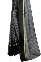 SVB साड़ी पोलीकॉटन सिल्क साड़ी 