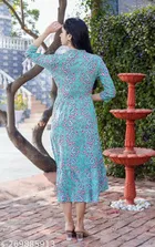 Rayon Dress for Women 