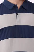 Colorblocked Polo T-Shirt for Men 