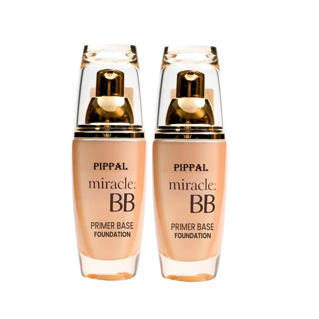 Pippal Mirecle B.B. Primer Base Foundation (60 ml, Pack of 2)